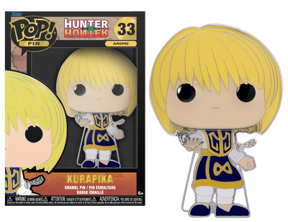 HUNTER X HUNTER - Pop Large Enamel Pin N° 33 - Kurapika