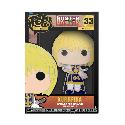 HUNTER X HUNTER - Pop Large Enamel Pin N° 33 - Kurapika