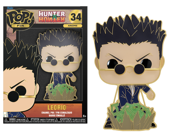 HUNTER X HUNTER - Pop Large Enamel Pin N° 34 - Leorio