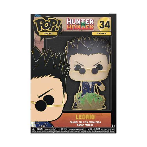 HUNTER X HUNTER - Pop Large Enamel Pin N° 34 - Leorio