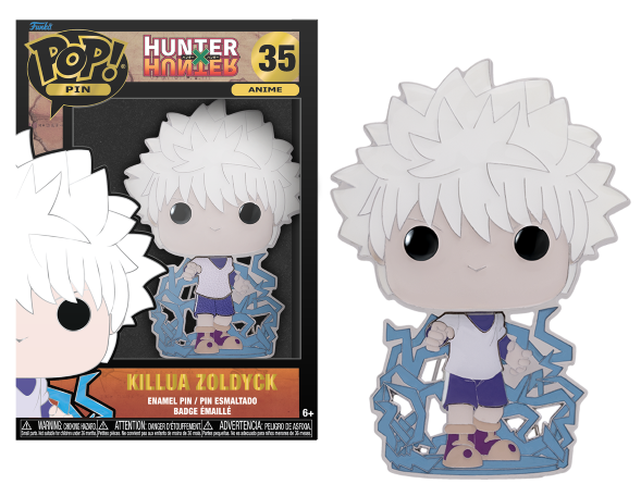 HUNTER X HUNTER - Pop Large Enamel Pin N° 35 - Killua Chase Group