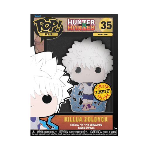 HUNTER X HUNTER - Pop Large Enamel Pin N° 35 - Killua Chase Group