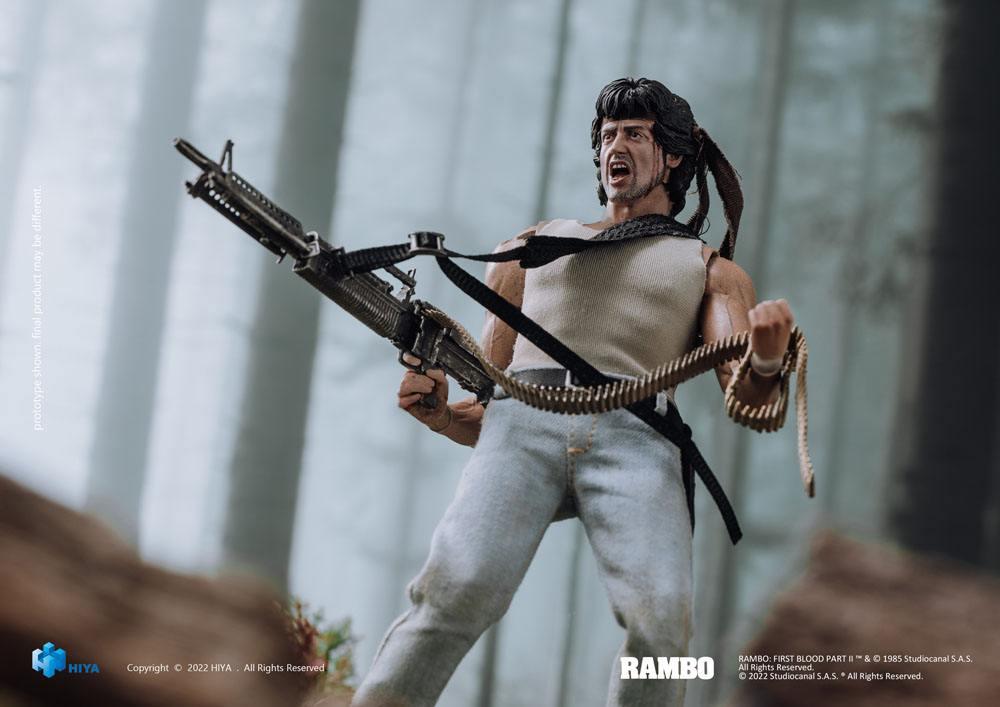 RAMBO - Exquisite Super John Rambo - Statue 1/12 16cm