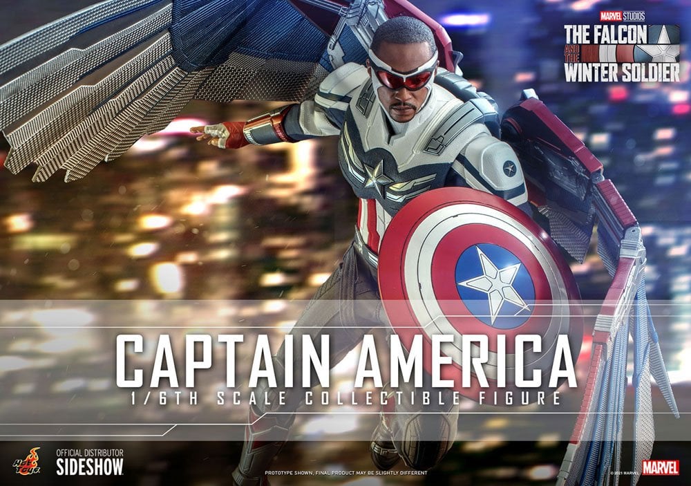 MARVEL - Captain America (Falcon & Winterr S) - Action Figure 30cm
