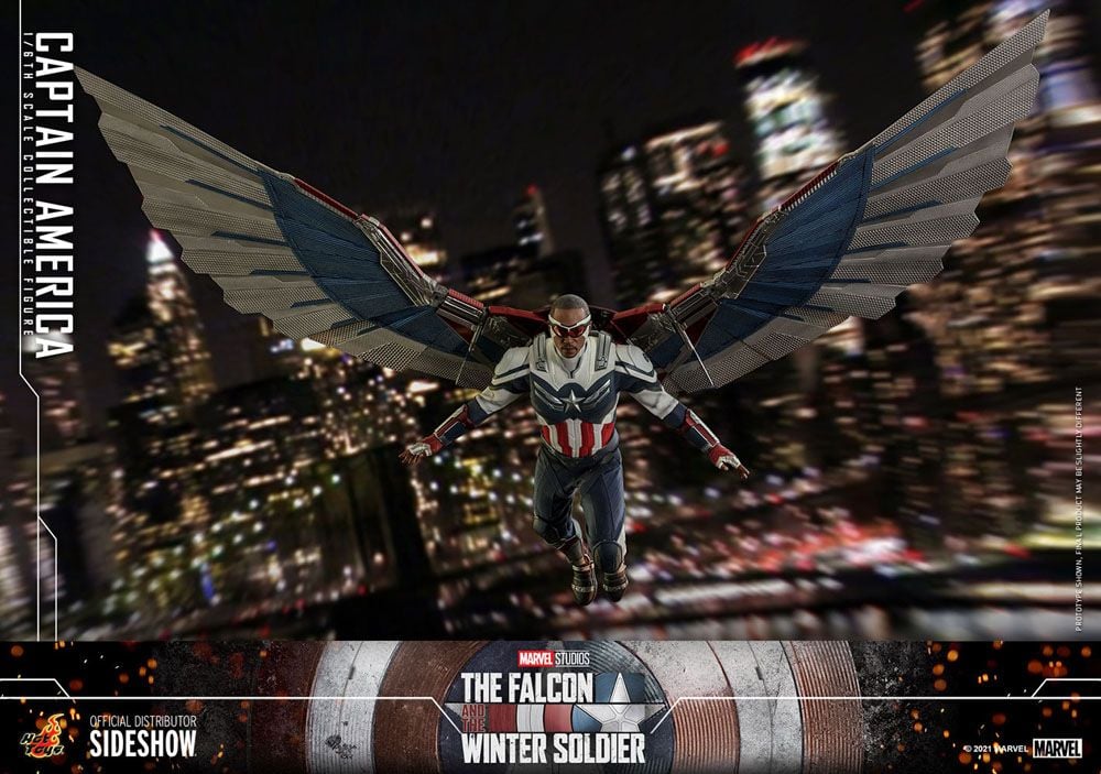 MARVEL - Captain America (Falcon & Winterr S) - Action Figure 30cm