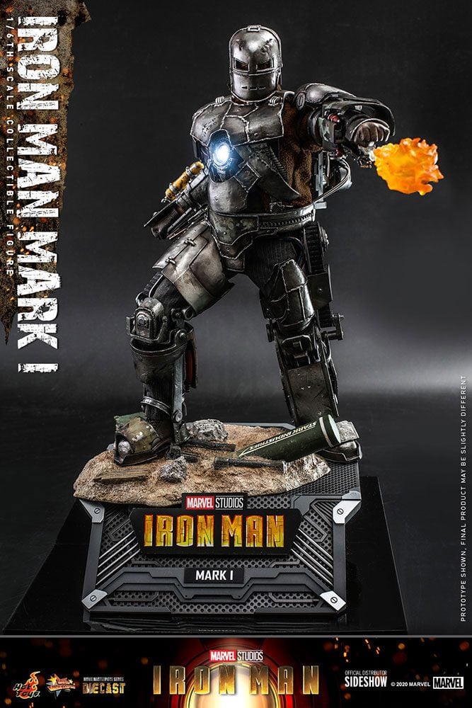 MARVEL - Iron Man Mark I - Action Figure Movie Masterpiece 30cm
