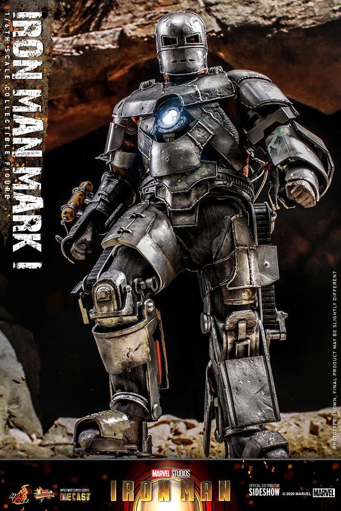 MARVEL - Iron Man Mark I - Action Figure Movie Masterpiece 30cm