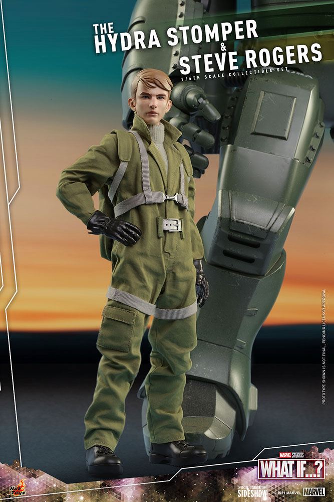 MARVEL - Hydra Stomper & Steve Rogers (What if...?) - Figures 56cm