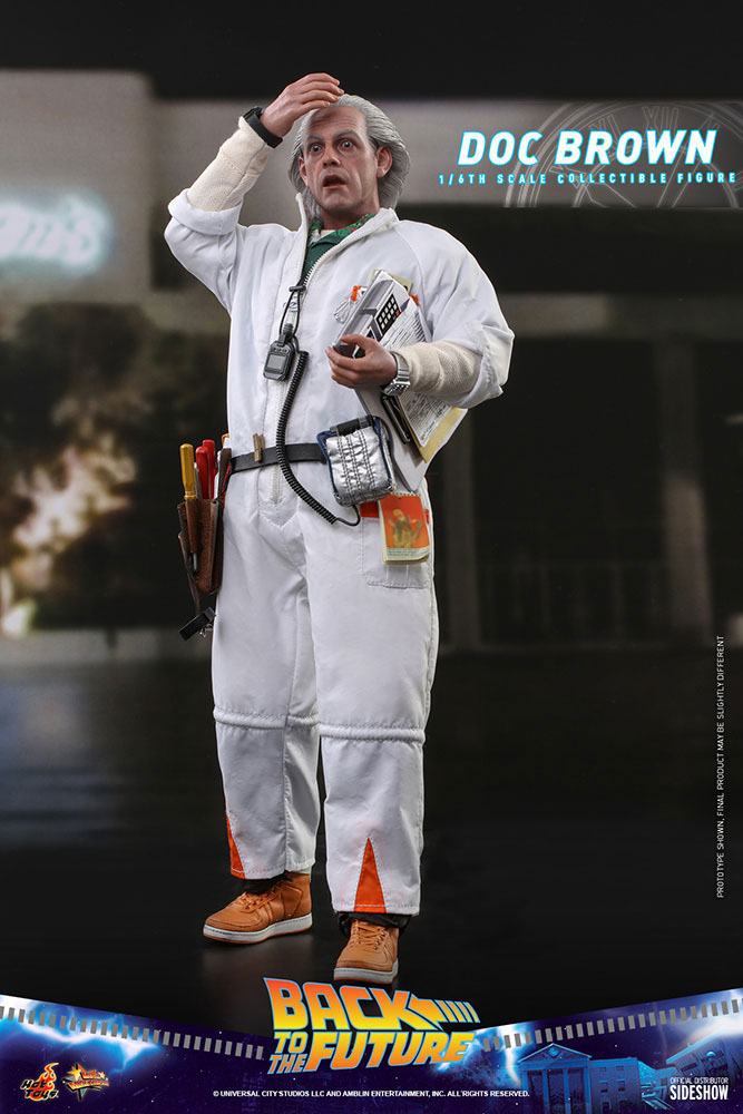 BACK TO THE FUTURE - Doc Brown - Statue 30cm