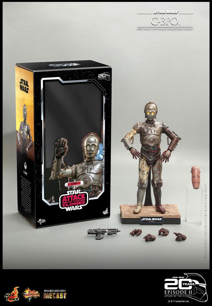 STAR WARS - C-3PO (Episode 2) - Action Figure 1/6 29cm