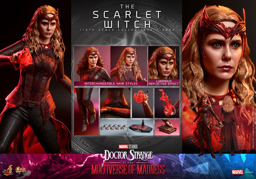 DOCTOR STRANGE 2 - Scarlet Witch - Figure Movie Masterpiece 28cm