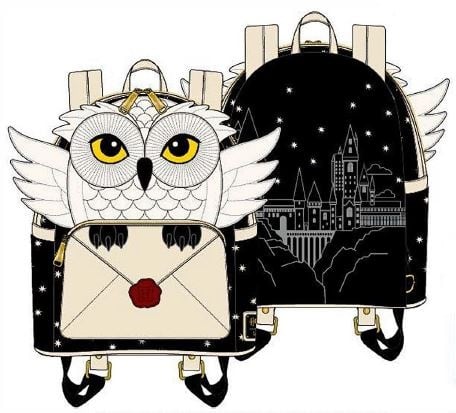 HARRY POTTER - Hedwig Howler - Backpack LoungeFly '23x26.5x11.5'