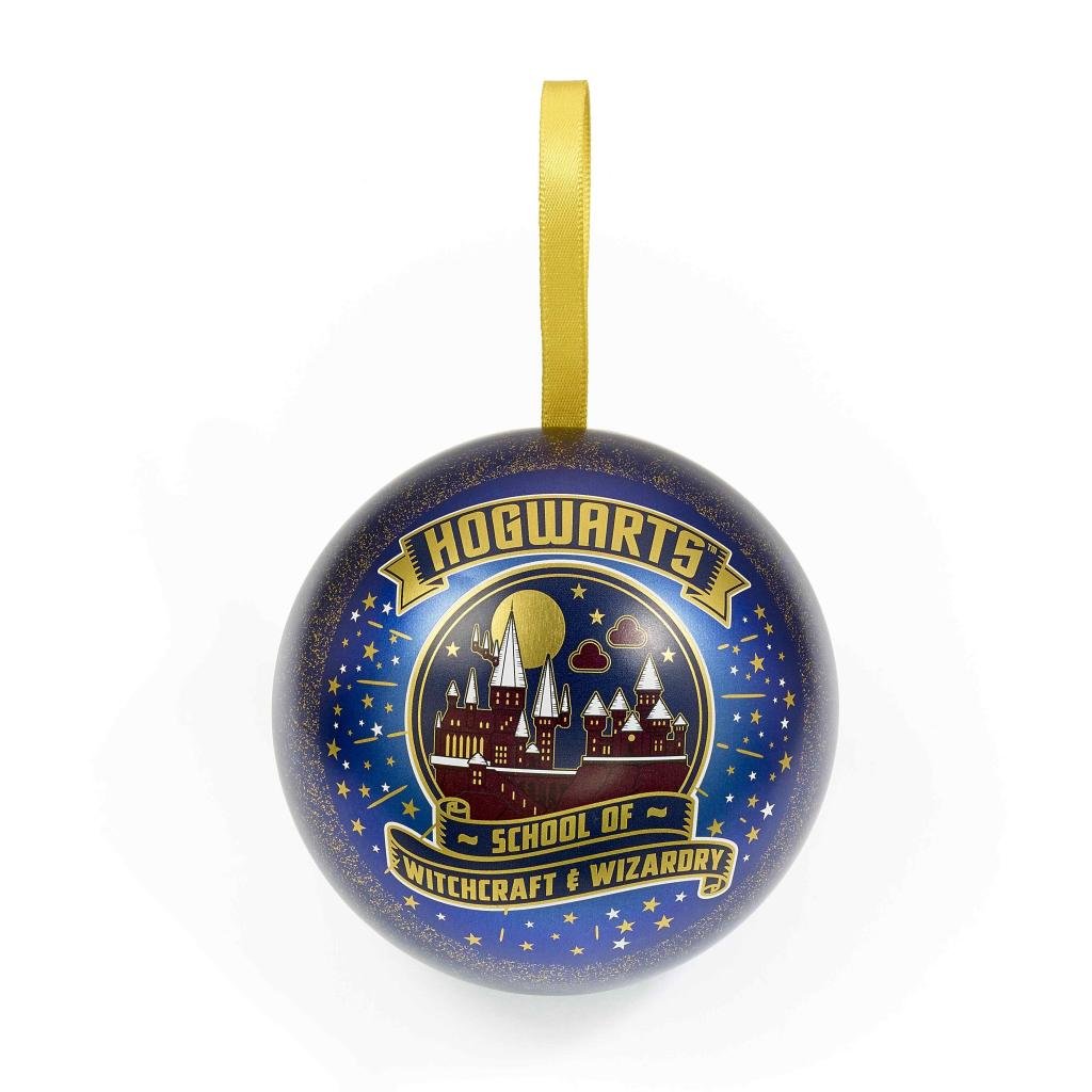 HARRY POTTER - Christmas Gift Bauble - Hogwarts Necklace