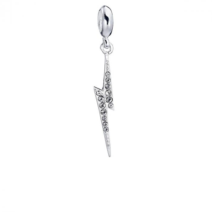 HARRY POTTER - Lightning Bolt - Crystals Slider Charm for Bracelet