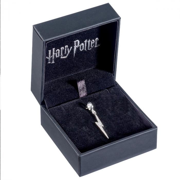 HARRY POTTER - Lightning Bolt - Crystals Slider Charm for Bracelet