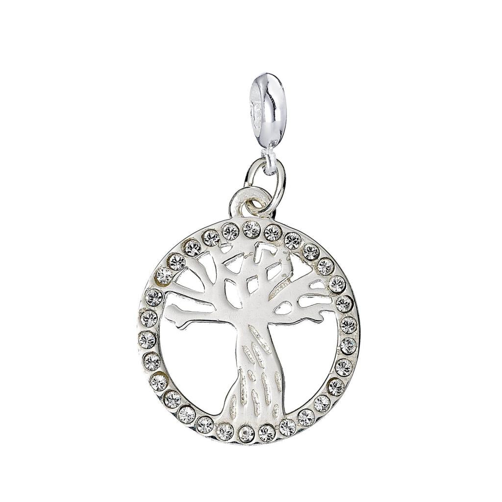 HARRY POTTER - Whomping Willow - Crystals Slider Charm for Bracelet