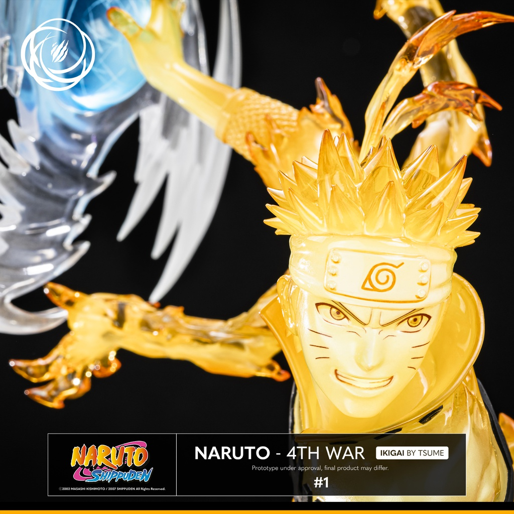 NARUTO - Naruto Uzumaki Ikigai - 4th War - Resin Statue 1/6 By Tsume