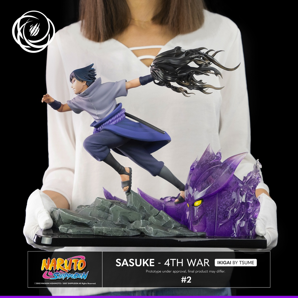 NARUTO - Sasuke Uchiwa Ikigai - 4th War - Resin Statue 1/6 By Tsume