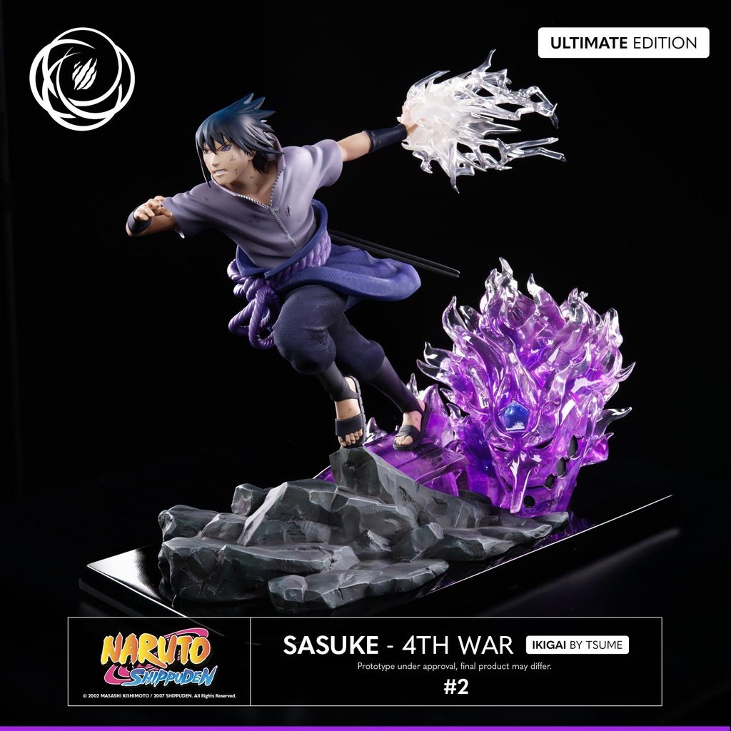 NARUTO - Sasuke Uchiwa Ikigai ULTIMATE - 4th War - Resin Statue 1/6