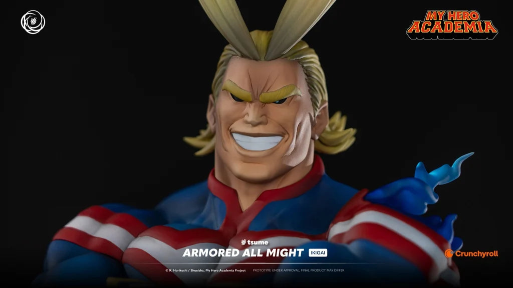 MY HERO ACADEMIA - Armored All Might - Statue Ikigai 1/6 By Tsume 48cm