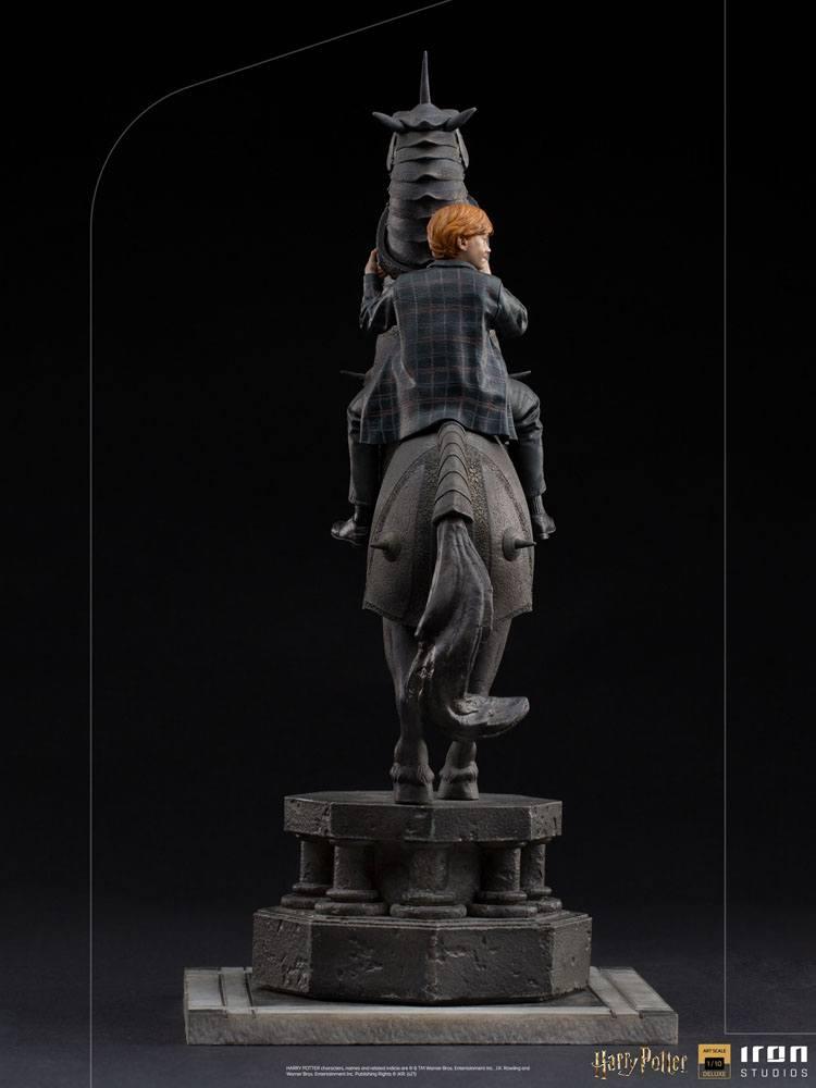 HARRY POTTER - Ron Weasley Wizard Chess - Statue Deluxe Art Scale 35cm