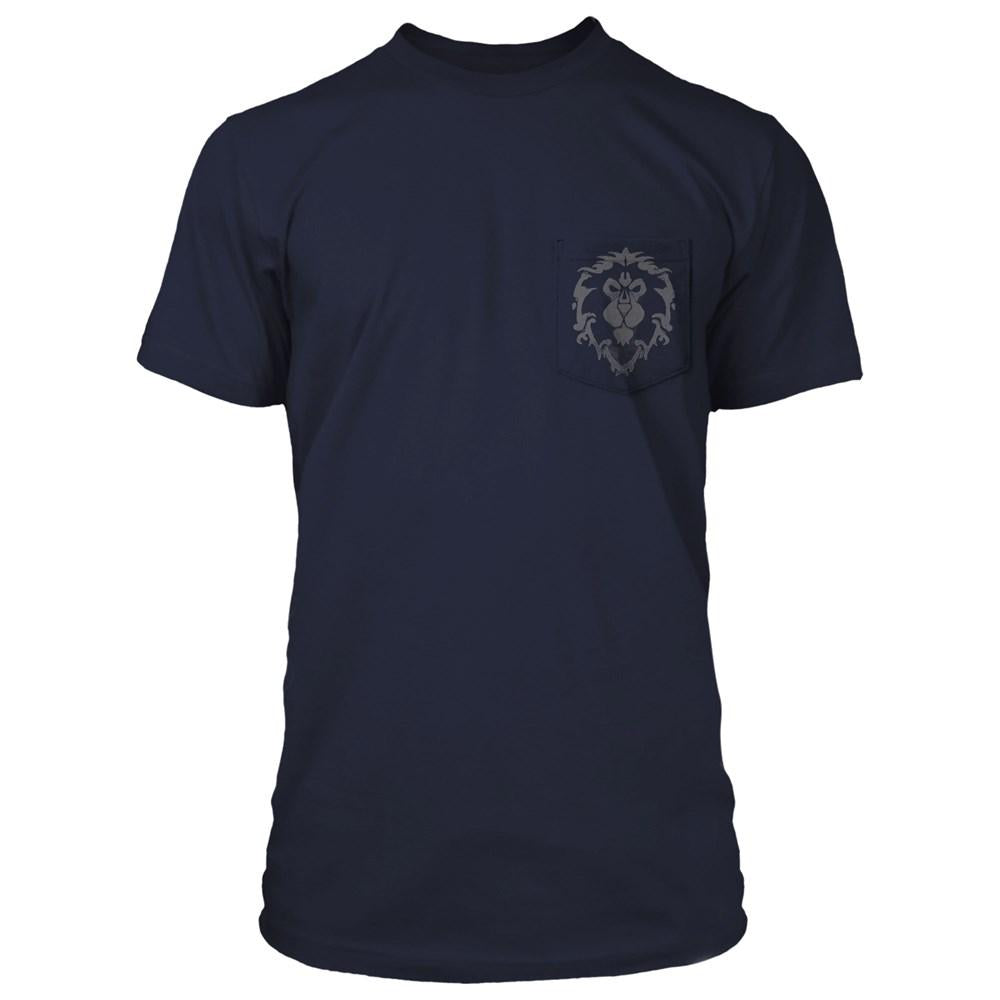 WOW - T-Shirt Alliance Lion Crest (M)