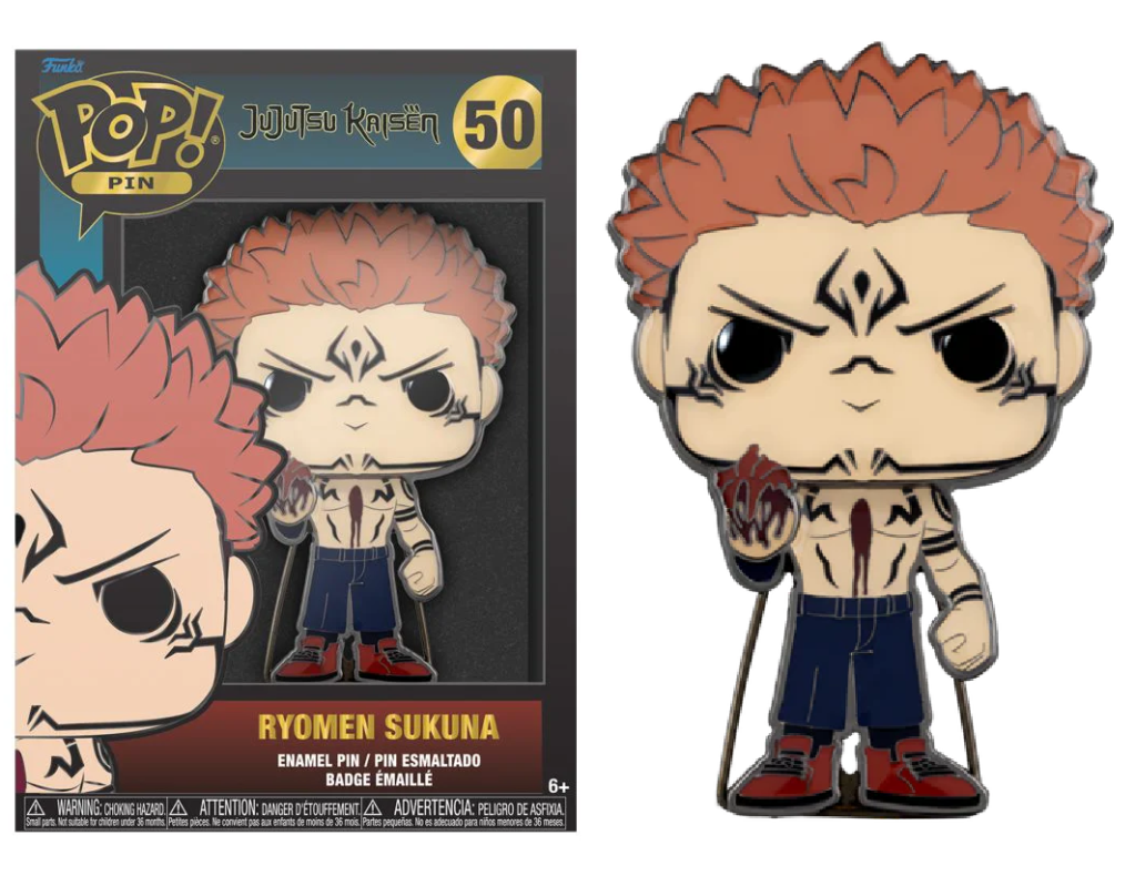 JUJUTSU KAISEN - Pop Large Enamel Pin N° 50 - Sukuna