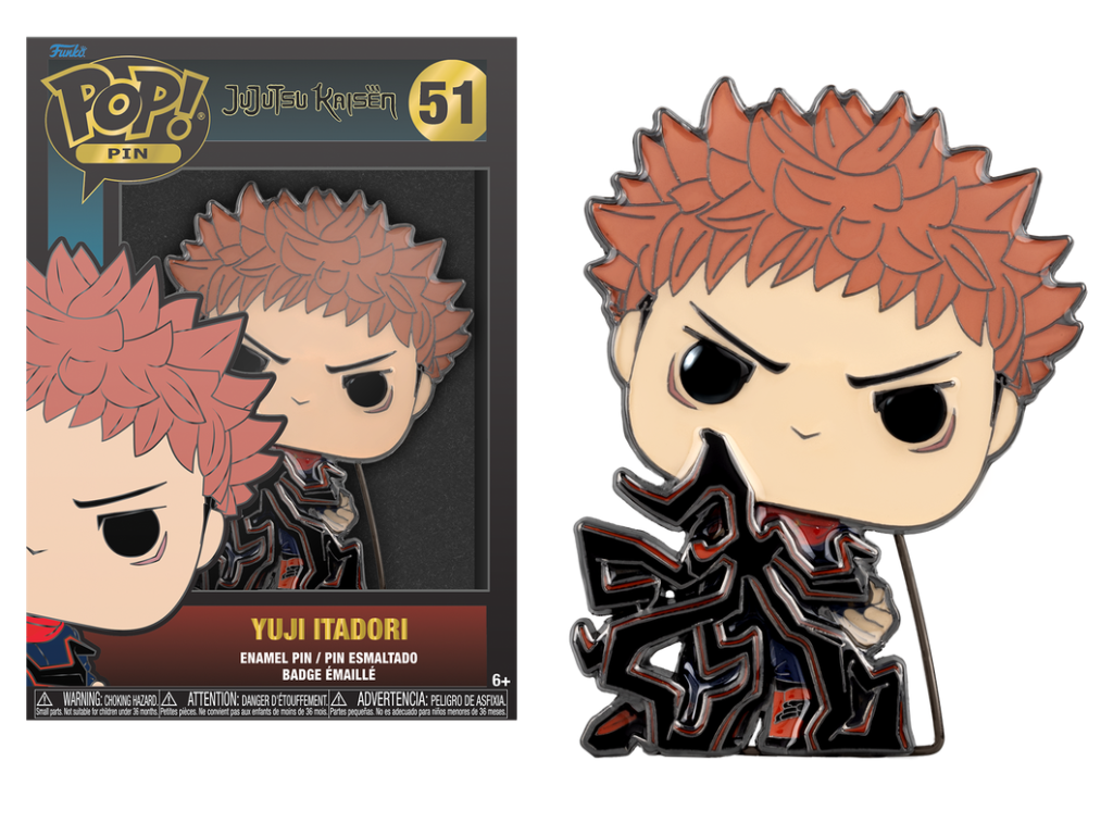 JUJUTSU KAISEN - Pop Large Enamel Pin N° 51 - Yuji Itadori chase GROUP