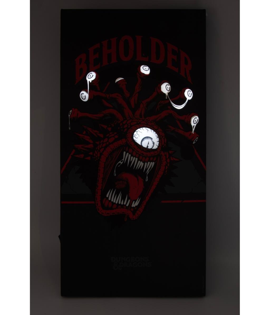 DUNGEONS & DRAGONS - Beholder - Canvas with 6 LED light 20X3X40cm