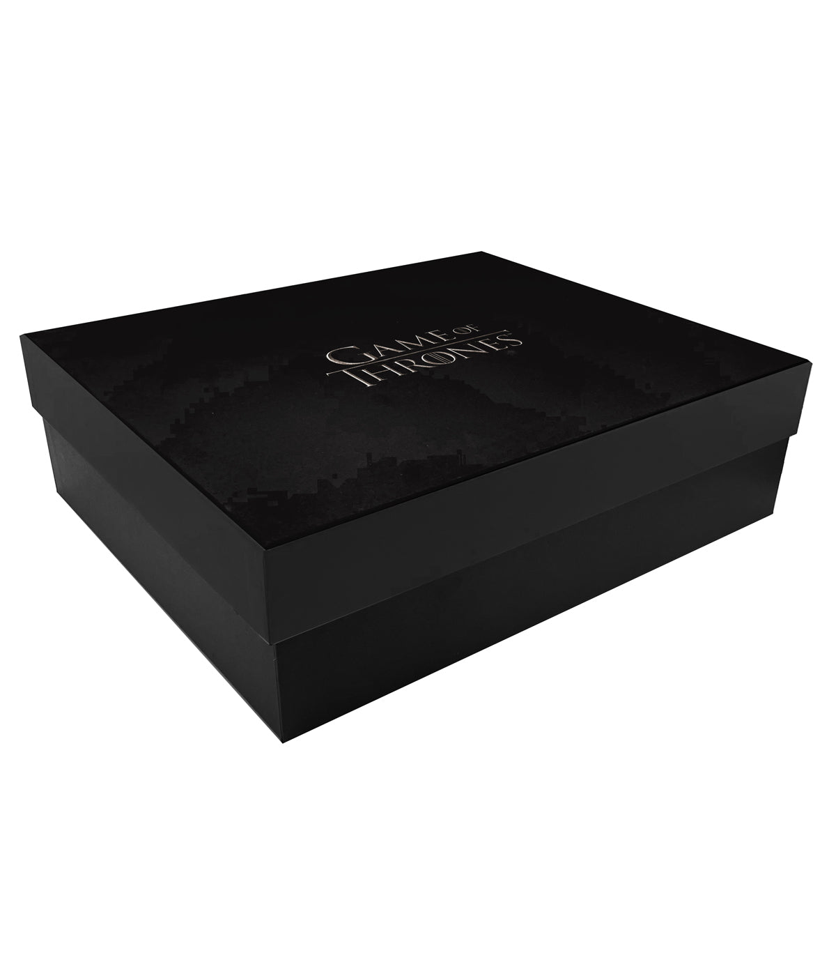 GAME OF THRONES - Set with 4 engraved whiskey glasses