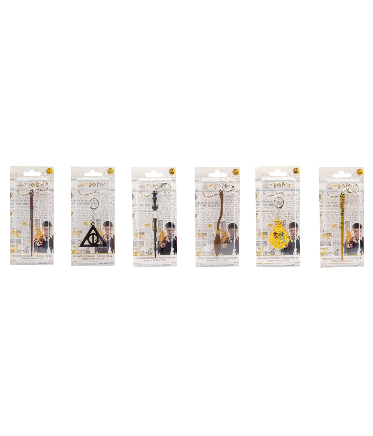 HARRY POTTER - Keychain (Display 12 Pcs)
