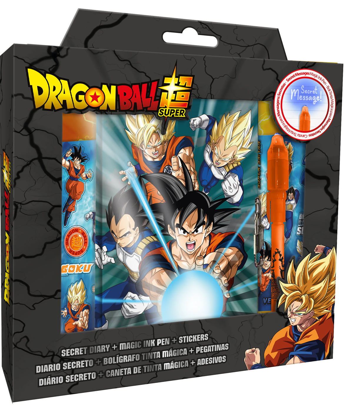 DRAGON BALL - Diary and Magic Pen set