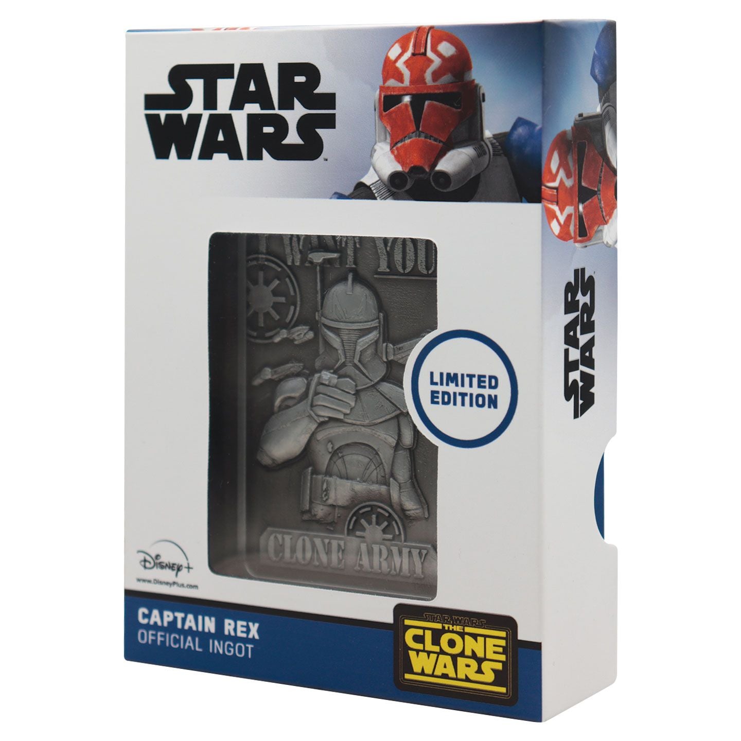 STAR WARS THE CLONE WARS - Captain Rex - Limited Edition Ingot