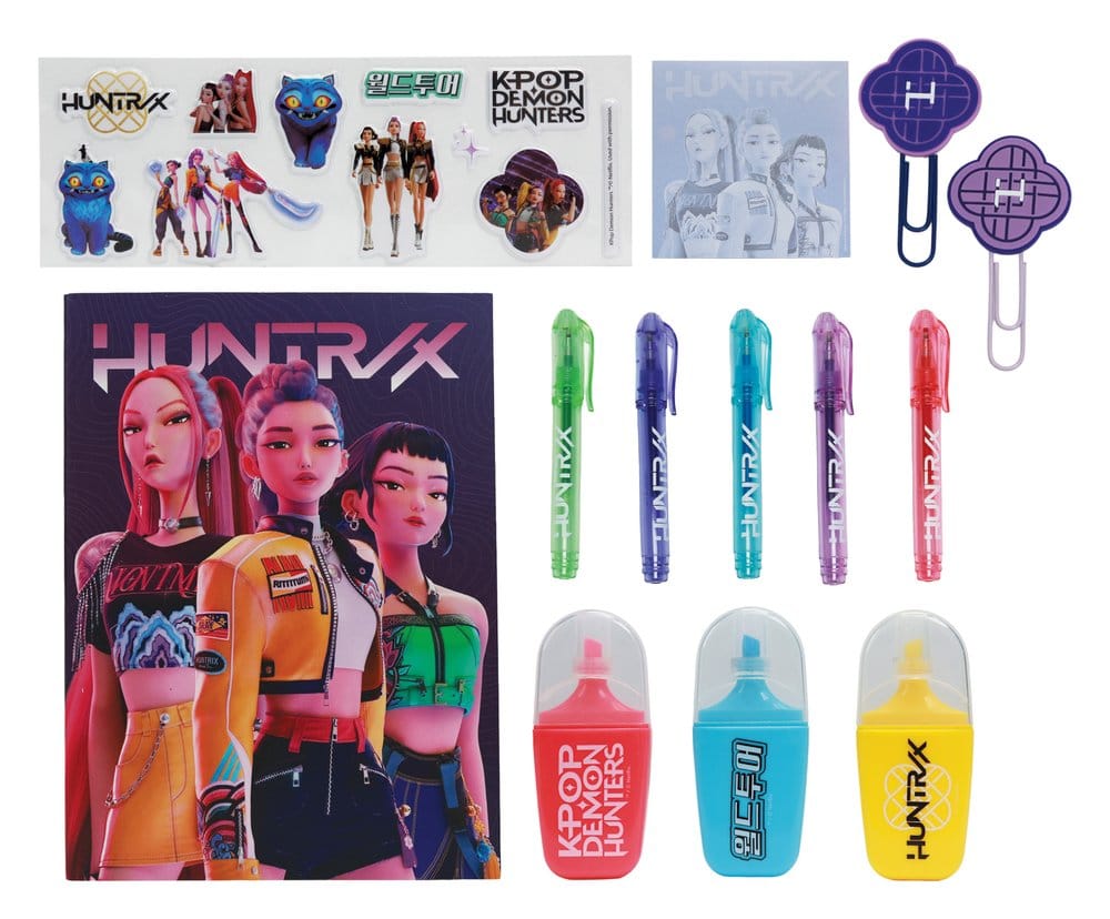 K-POP DEMON HUNTERS - Huntr/x - Stationery Set