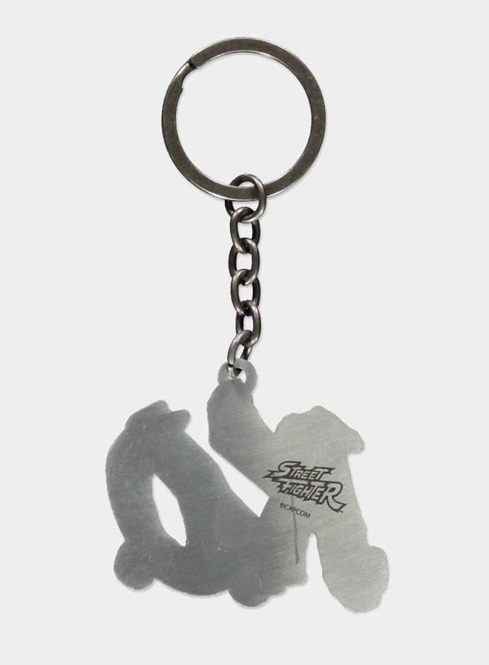 STREET FIGHTER - KO - Metal Keychain