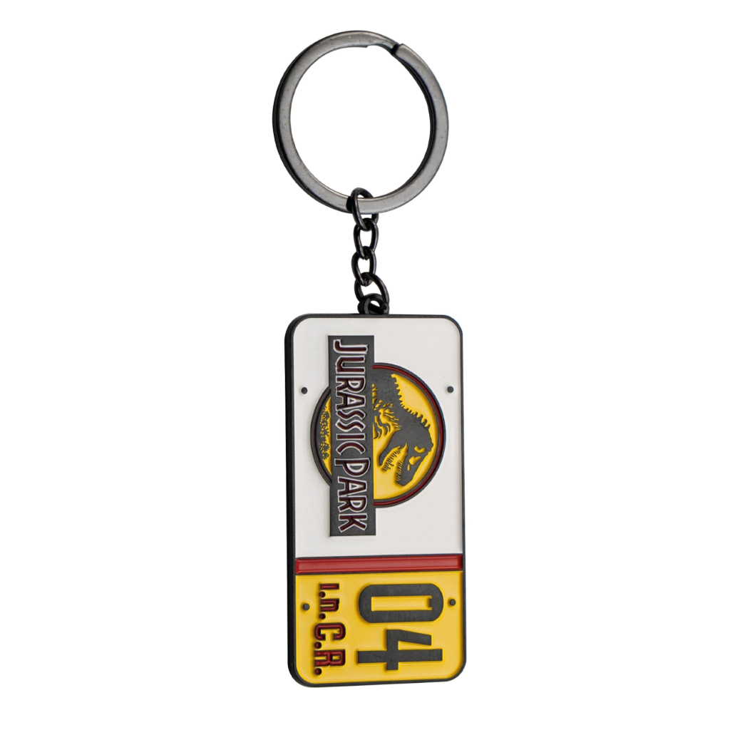 JURASSIC PARK - Licence Plate - Keyring