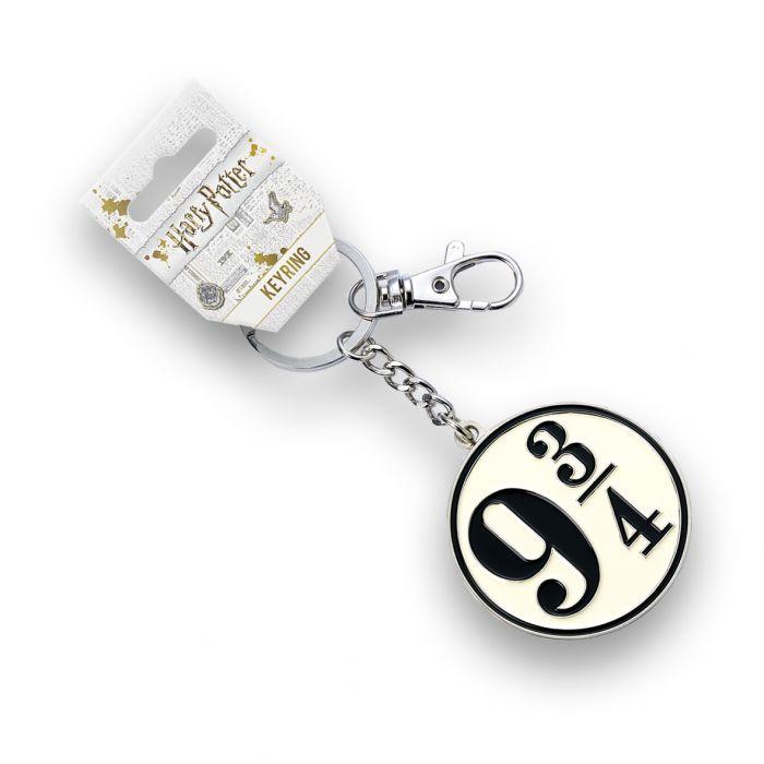 HARRY POTTER - Platform 9 3/4 - Silver Plated Keyring