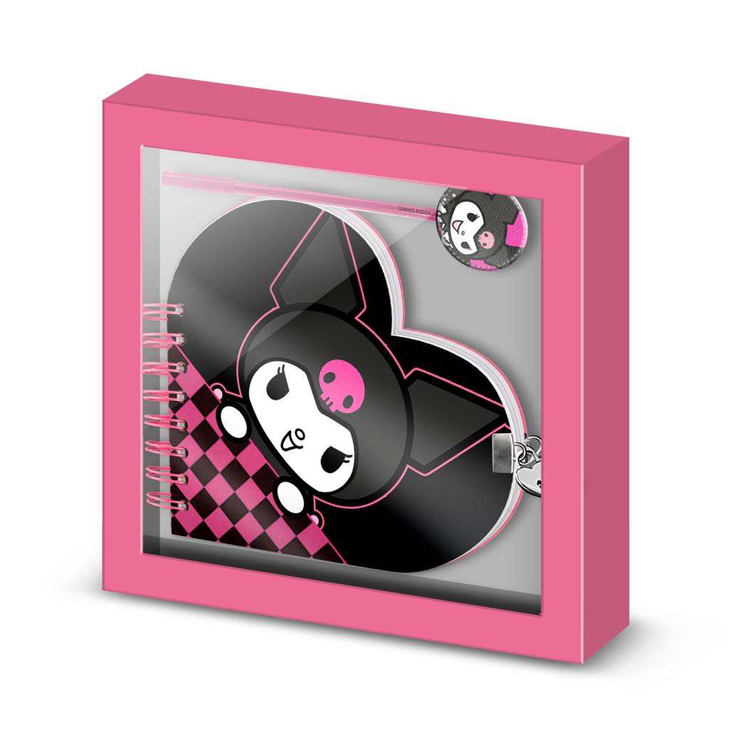 HELLO KITTY - Kuromi - Gift Box - Secret Diary + Pen