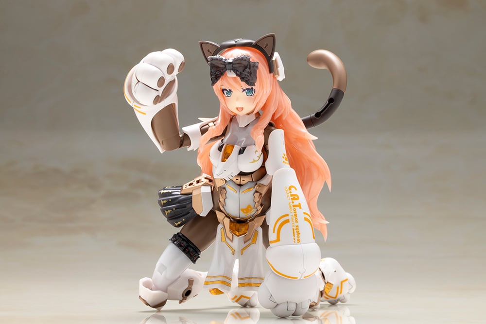 FRAME ARMS GIRL - Durga I Cat Armor - Model Kit 16cm