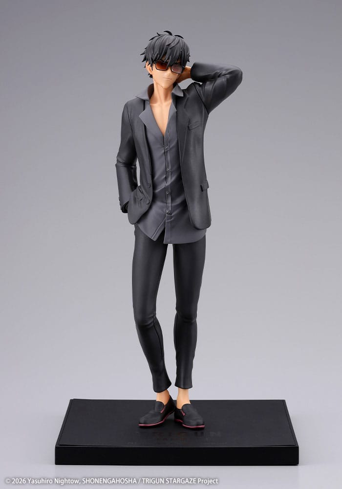 TRIGUN STAMPEDE - Nicholeas D.Wolfwood - Statuette Oshi Works 22cm