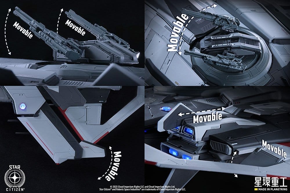 STAR CITIZEN - 1/100 Anvil F8C Lightning - Plastic Model Kit 25,6cm