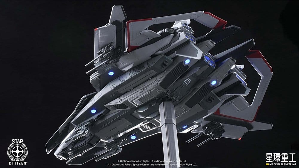 STAR CITIZEN -1/100 Anvil F8C Lightning -Pre-Assembled Model Kit 26cm