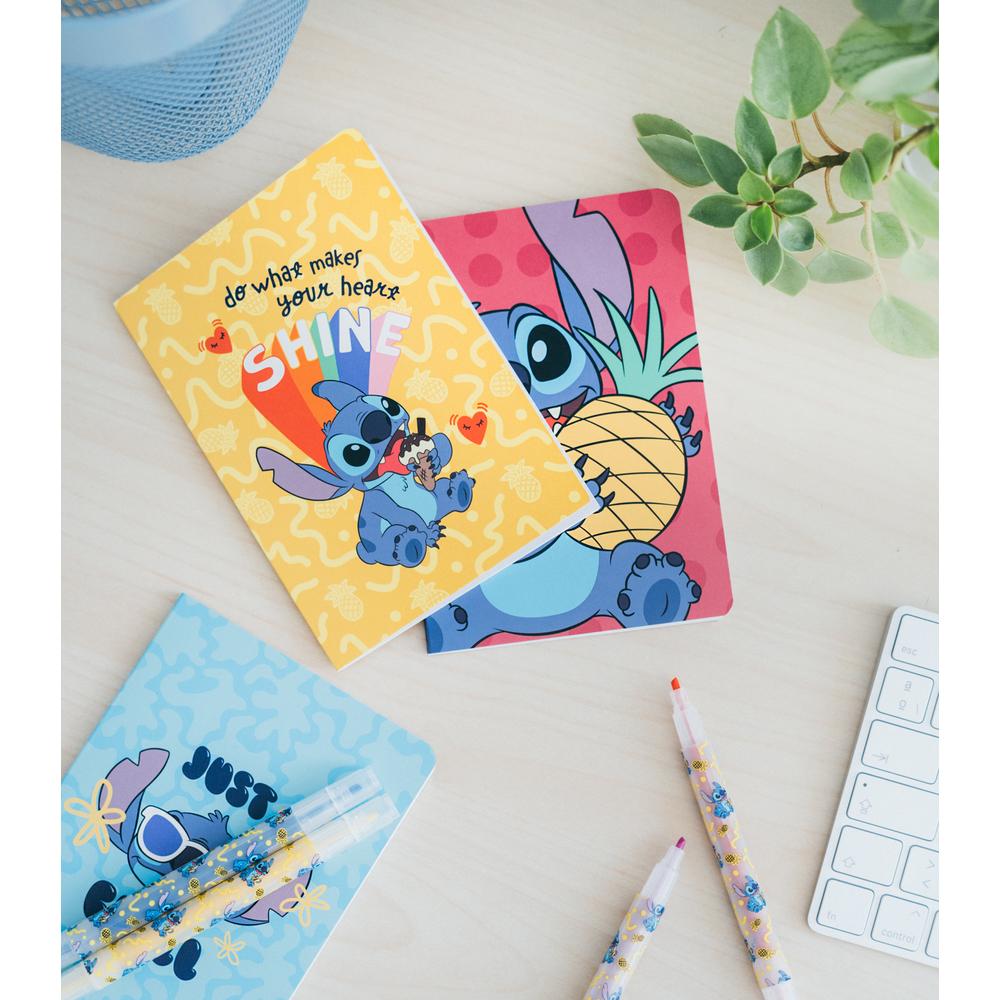 STITCH - Stationery Set with 3 A6 Notebooks - 10pc.