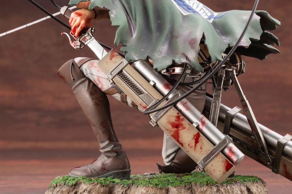 ATTACK ON TITAN - Levi Fortitude Version - Statue ARTFXJ 17cm