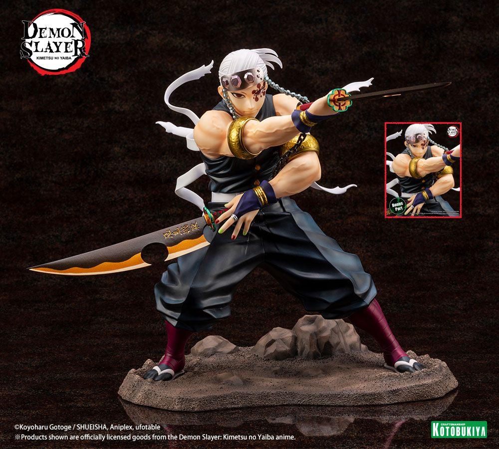 DEMON SLAYER - Tengen Uzui Bonus Vers.- Statue 1/8 ARTFXJ 23cm