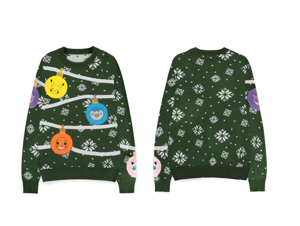 POKEMON - Tree - Christmas Jumper (S)