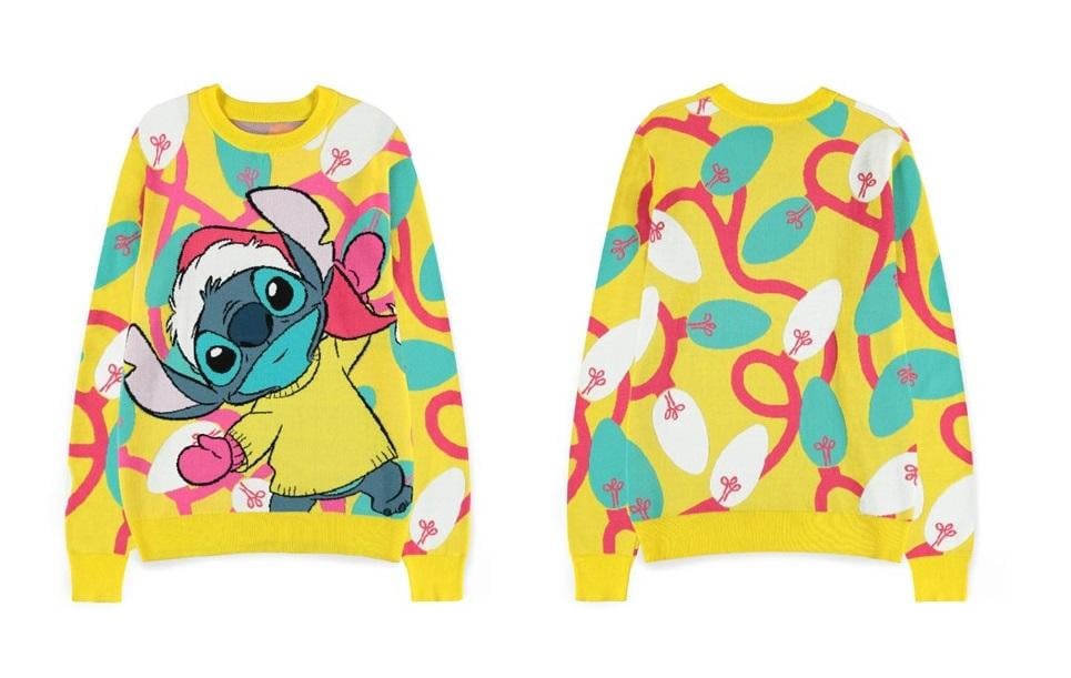 STITCH - Merry & Bright - Christmas Jumper (XS)