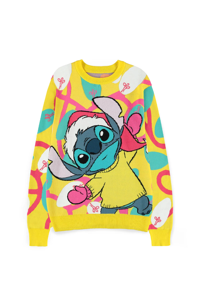 STITCH - Merry & Bright - Christmas Jumper (XL)