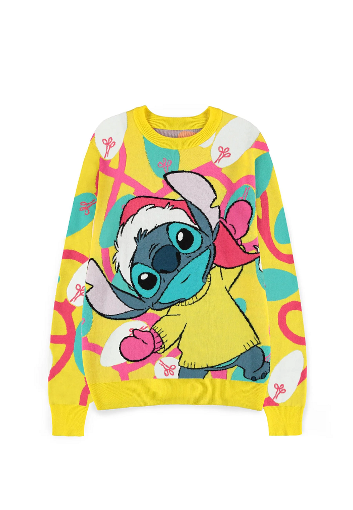 STITCH - Merry & Bright - Christmas Jumper (XS)