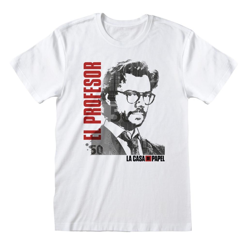 LA CASA DE PAPEL - T-Shirt - El Profesor - (S)